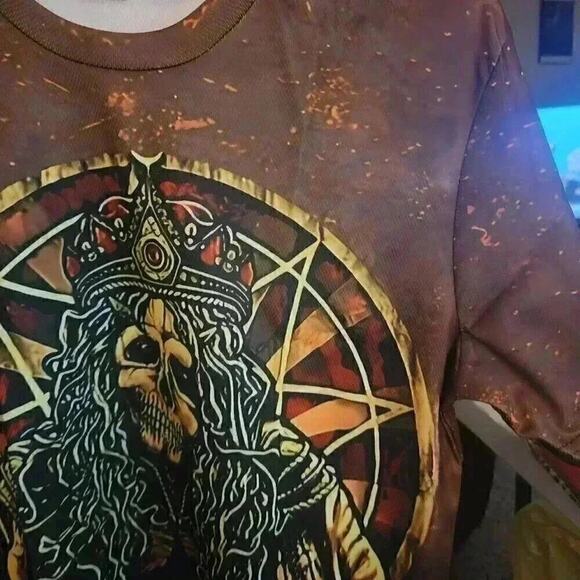 Hot Slipknot Concert Unisex Sz Small NEW Excellent Skull King - Picture 2 of 6